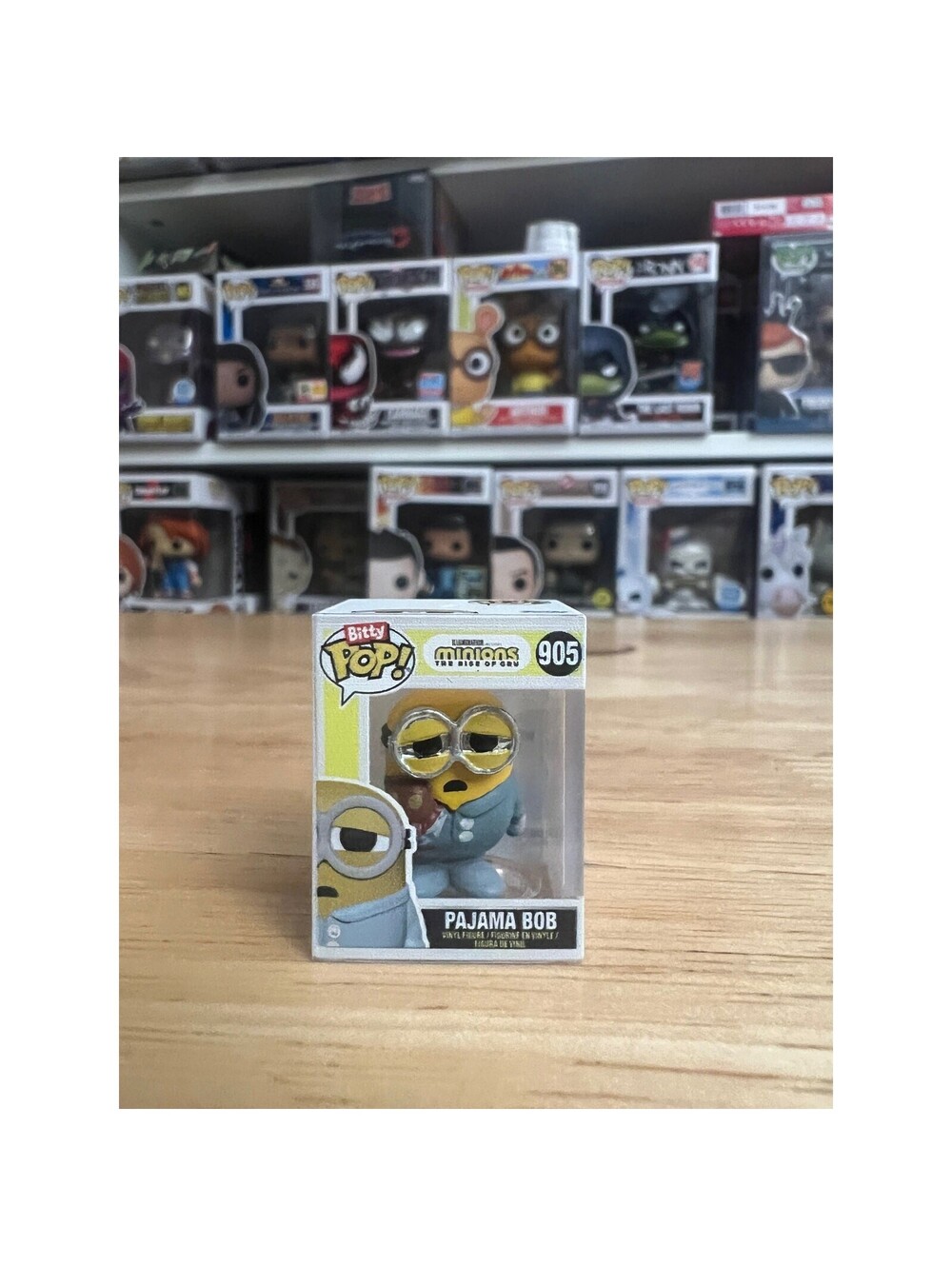 BITTY Pajama Bob Minion 1-Inch Funko Pop #905 Despicable Me 3 Minions Movies